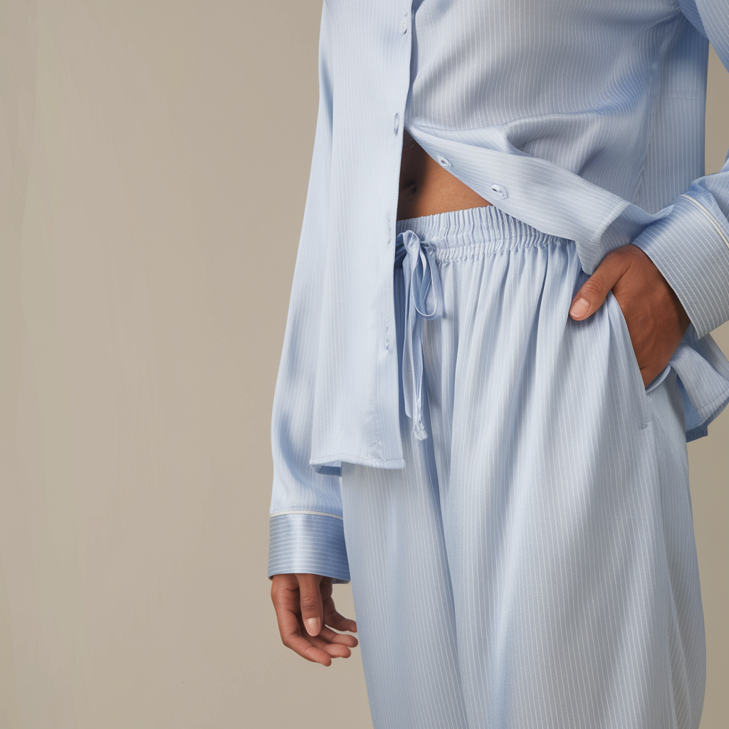 Premium Silk Set | Riviera Stripe