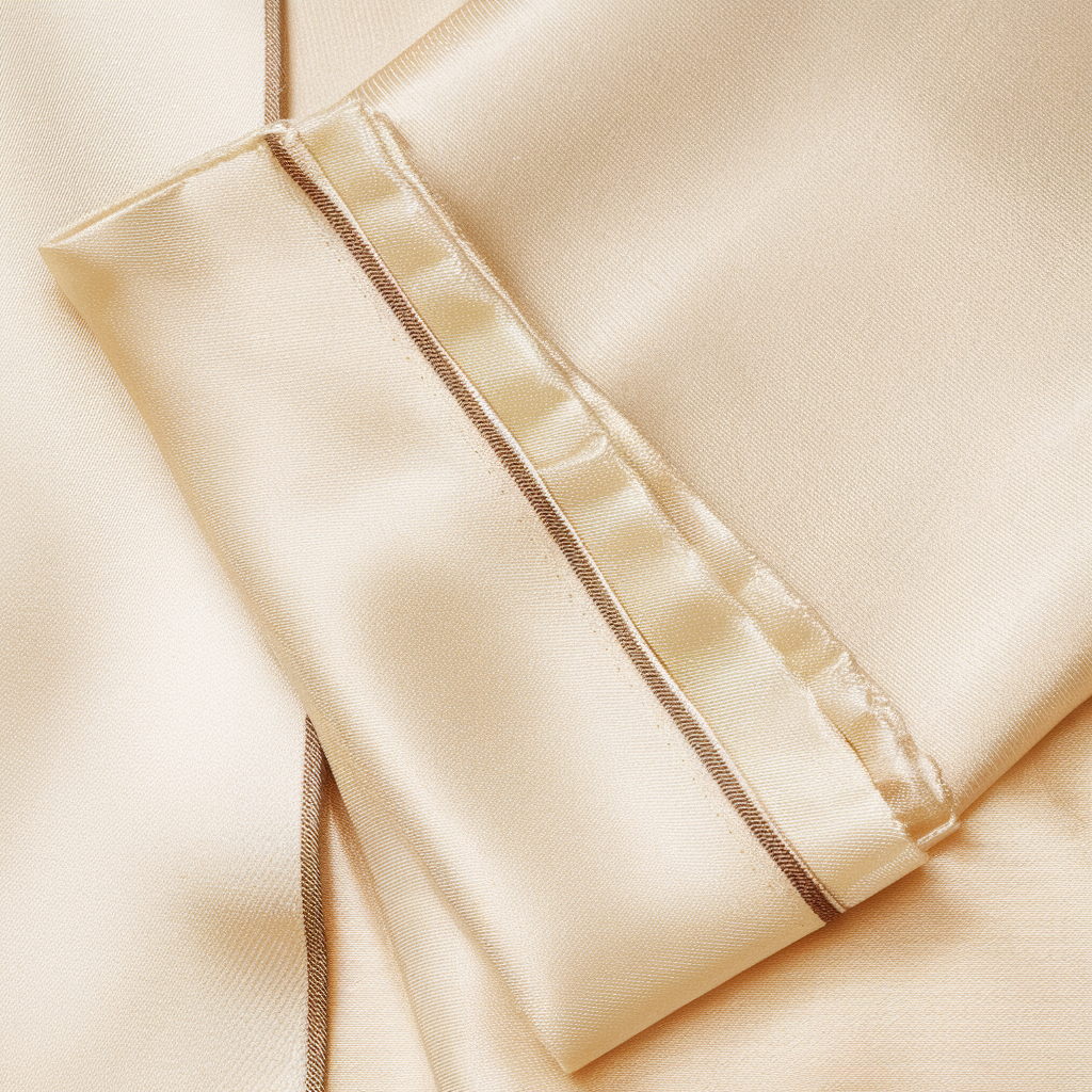 Premium Silk Kimono | Champagne